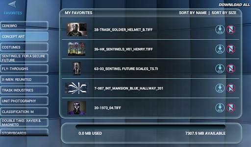 X-Men Movies Cerebro screenshot 15