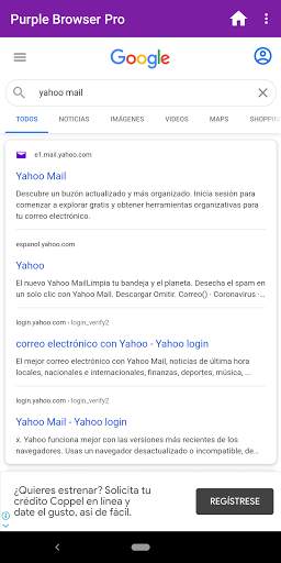 Purple Browser Pro screenshot 2