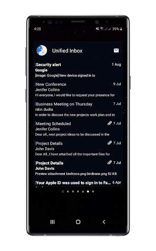 Bird Mail Pro -Email App screenshot 2