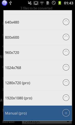 ARMV7 VFPV3 VidCon Codec screenshot 6