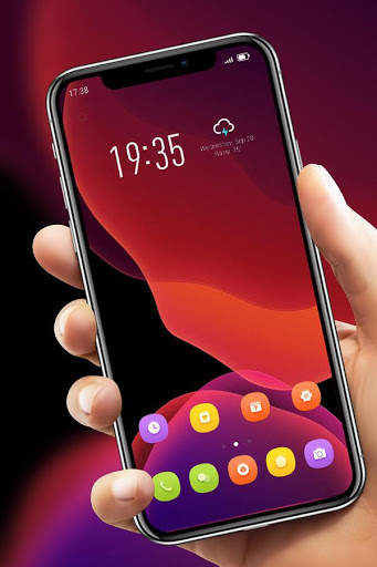 Theme for OS 13 Colorful Glass launcher screenshot 3