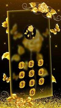 Golden Rose Launcher Theme screenshot 4