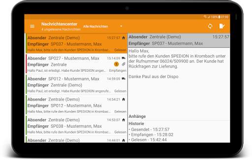 SPEDION Portal App screenshot 15