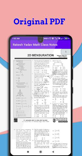 Rakesh Yadav Class Notes of Math in Hindi screenshot 5