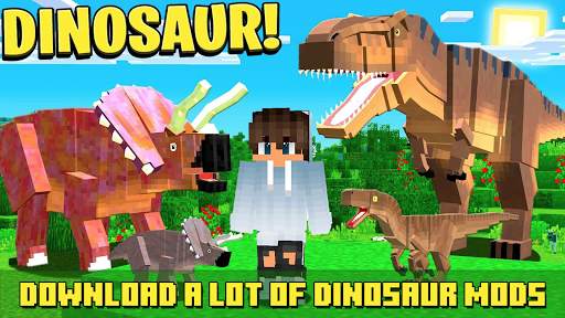 Jurassic Craft Mod - Dinosaur Addon screenshot 1