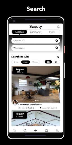 Scouty - location scouting app screenshot 2