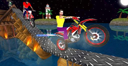 New bike stunt game 2020: mega ramp bike GT racing screenshot 3