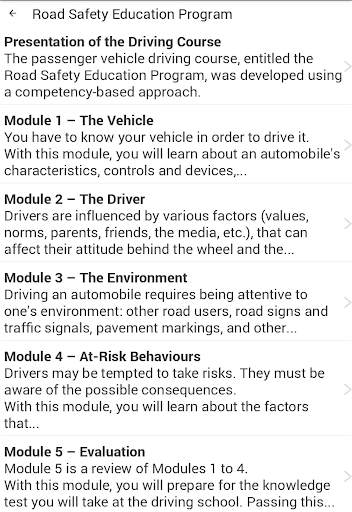 Québec Driving Test 2020 screenshot 9