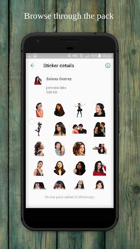 Celebrity Sticker Pack screenshot 2
