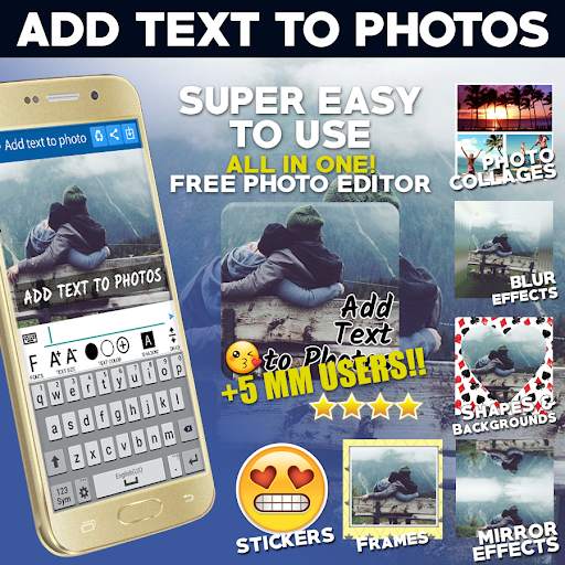 Add Text to Photo App (2020) screenshot 1