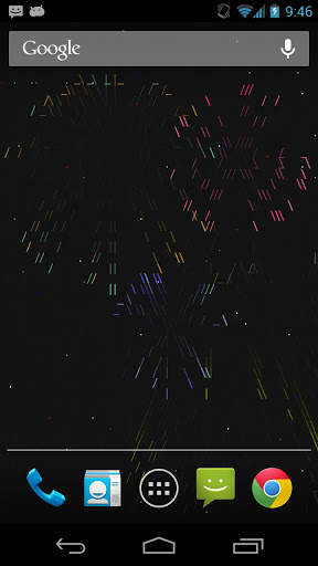 ASCII Fireworks Live Wallpaper screenshot 2