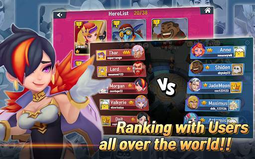 มาสเตอร์แบทเทิลลีก 5vs5 : MOBA PvP Trainer screenshot 1