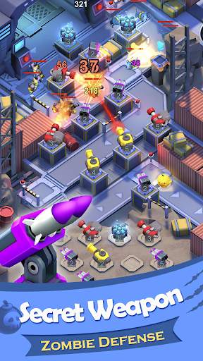 Zombie Defense - Merge TD  Games screenshot 1