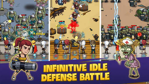 Zombie War Idle Defense Game screenshot 8