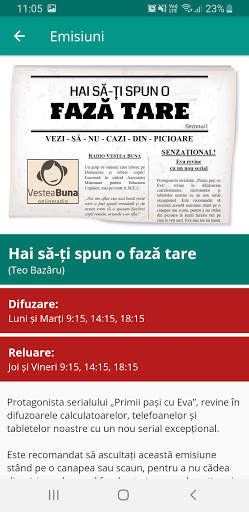 Radio Vestea Buna screenshot 4