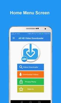 All HD Video Downloader screenshot 1