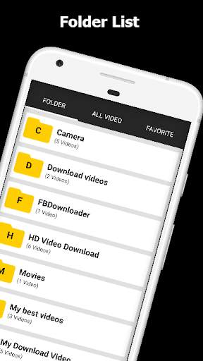 Hot Video Player - HD Video Player 2020 4 تصوير الشاشة
