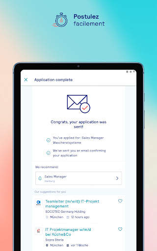 Stepstone: offres d’emploi screenshot 15