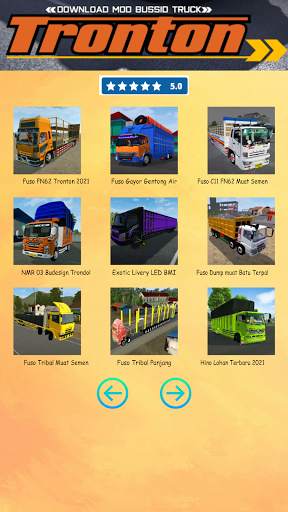 Mod Bussid Truk Tronton screenshot 4