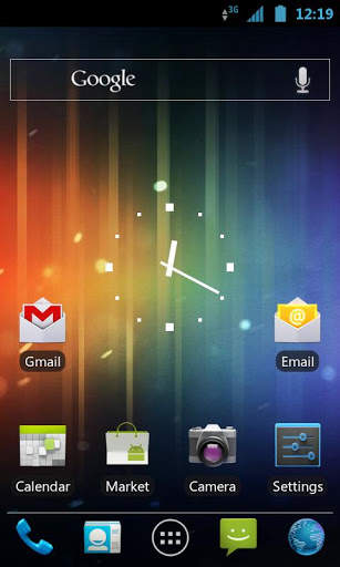 Ice Cream Sandwich CM7 Theme screenshot 1