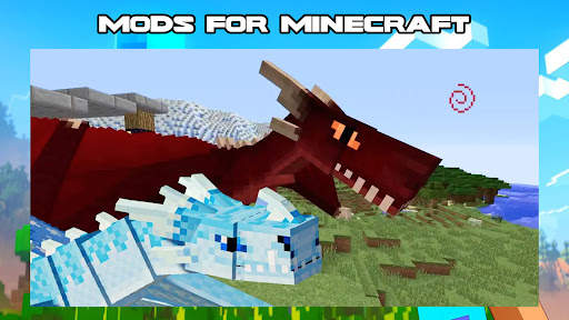 Ice Fire Dragons Mod Minecraft screenshot 1
