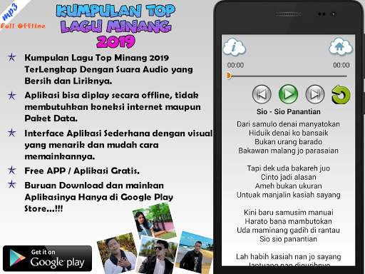 Kumpulan Lagu Minang 2019 Offline screenshot 1