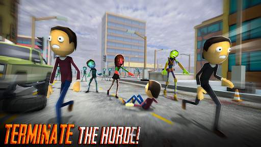 Stickman Sniper: Game Zombie screenshot 3