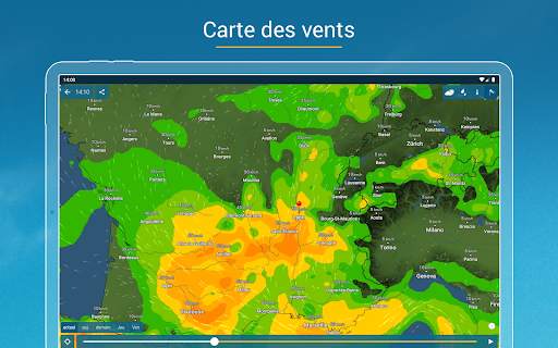 Météo & Radar - pluie et vent screenshot 20
