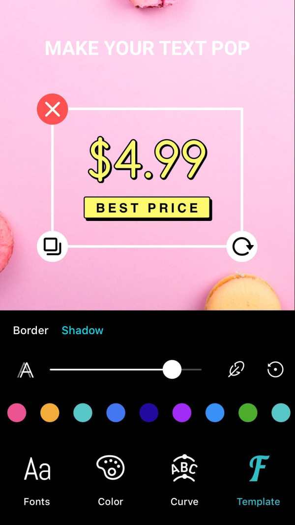 Text on Video: Phonto editor, Add Watermark -Bizny screenshot 3