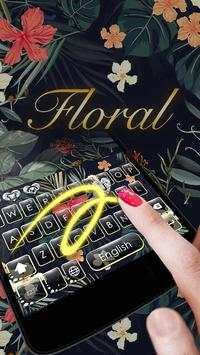Floral Keyboard screenshot 1