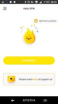 Unlimited Hola VPN 4 تصوير الشاشة