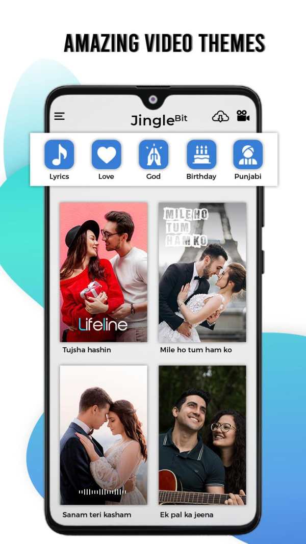 JingleBit: Video Status Maker screenshot 1