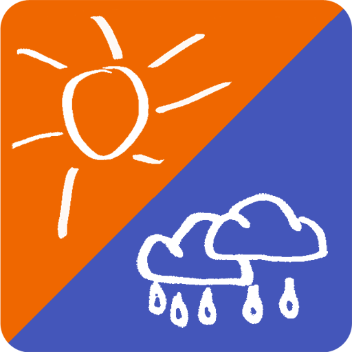 Dual Weather - Two weather reports side-by-side icon