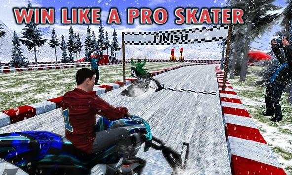 Snowmobile Ice Land Racing – Xtreme Offroad Trails screenshot 2