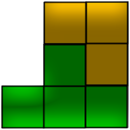 TETROMINO the classic brick block game icon