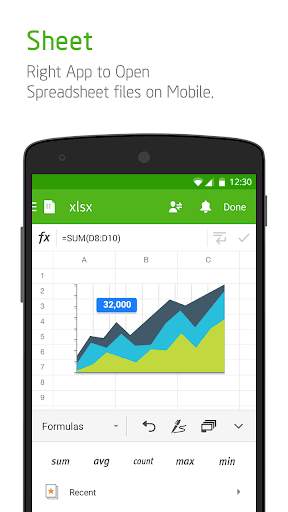 Polaris Office for LG screenshot 3