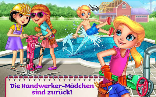 Handwerker-Mädchen: Sommerspaß screenshot 1