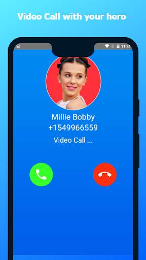 Millie Bobby Brown Call Video screenshot 3