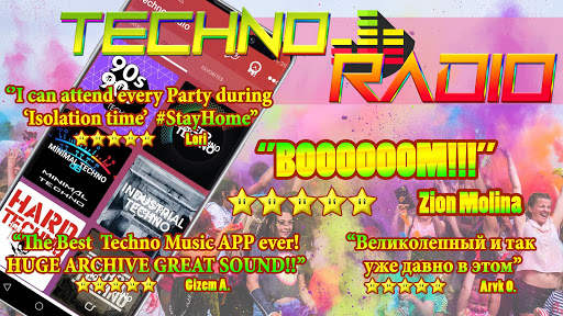 Techno Radio Live screenshot 2