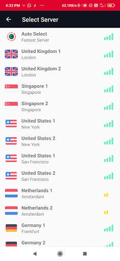 India VPN screenshot 2