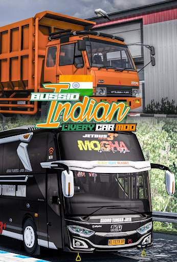 Bussid Indian Livery Car Mod screenshot 1