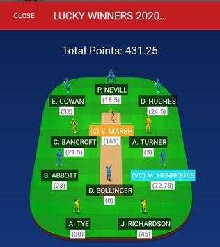 Safe11 Cricket , Kabaddi Teams & Contest Codes screenshot 5