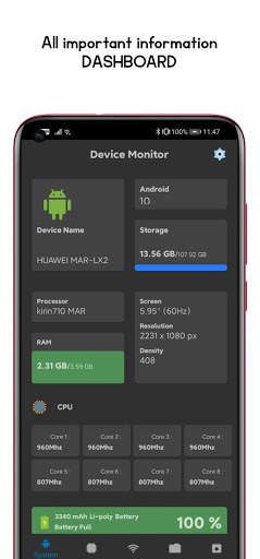 CPU-Z - My Device Information screenshot 1