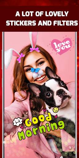 Love Camera selfie Photo Editor screenshot 4