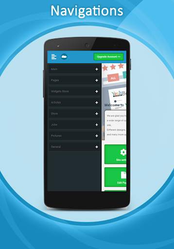 YeshBe  - Website Builder 3 تصوير الشاشة