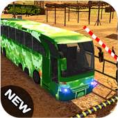 Offroad Army Coach Bus driver Hill Simulator 18 1.0
