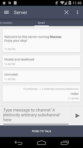 Plumble - Mumble VOIP (Free) screenshot 4