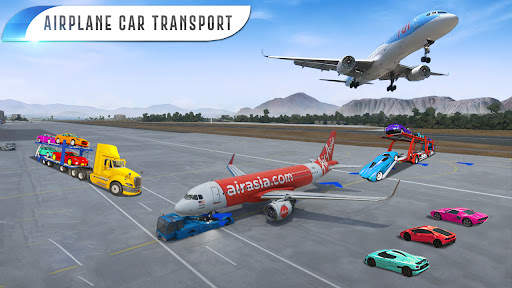 Airplane Car Transporter Pilot screenshot 1