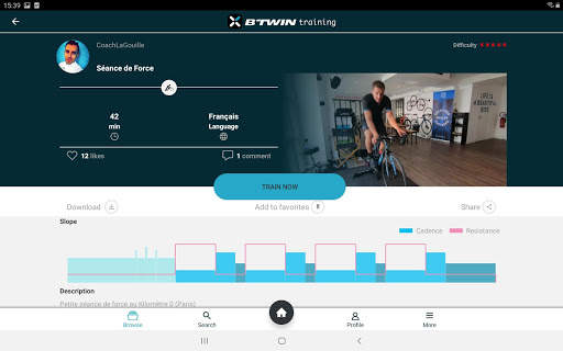B'TWIN Training screenshot 6