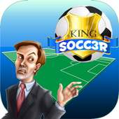King Soccer Manager logo